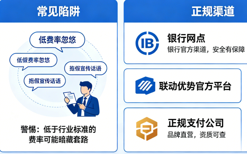 还在被低费率忽悠，联动优POS机办理如何选择正规渠道？