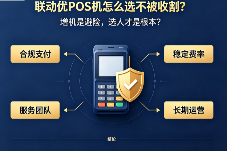 联动优POS机怎么选不被收割?增机是避险,选人才是根本?